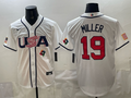 USA National Embroidered Baseball Team 2026 World Cup Team Jersey T-shirt
