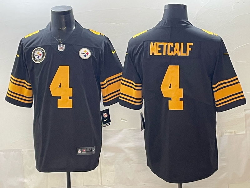 NFL Pittsburgh Steelers #4 DK Metcalf Jersey – Men's Fan Apparel S-XXXL