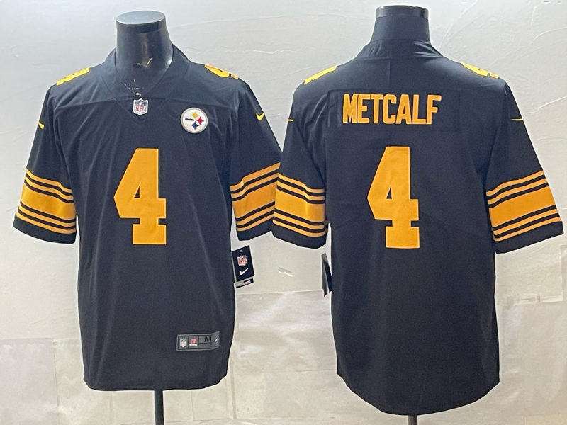 NFL Pittsburgh Steelers #4 DK Metcalf Jersey – Men's Fan Apparel S-XXXL