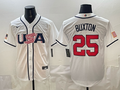 USA National Embroidered Baseball Team 2026 World Cup Team Jersey T-shirt