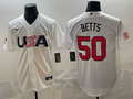USA National Embroidered Baseball Team 2026 World Cup Team Jersey T-shirt