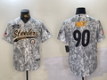 NFL Pittsburgh Steelers #90  jersey