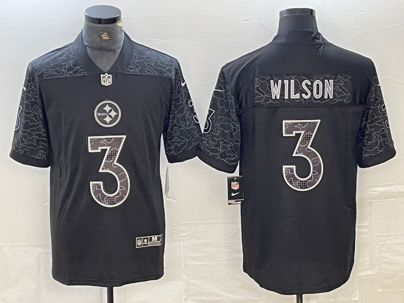 NFL Pittsburgh Steelers #3 Russell Wilson Jersey – Men's Fan Apparel S-XXXL