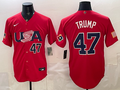 USA National Embroidered Baseball Team 2026 World Cup Team Jersey T-shirt
