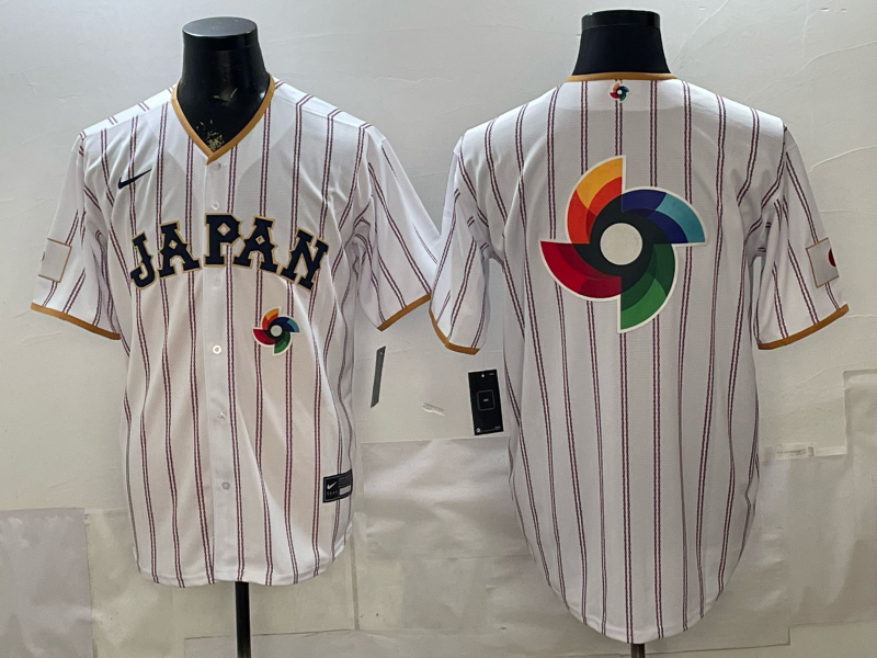 JAPAN National Embroidered Baseball Team 2026 World Cup Team Jersey T-shirt