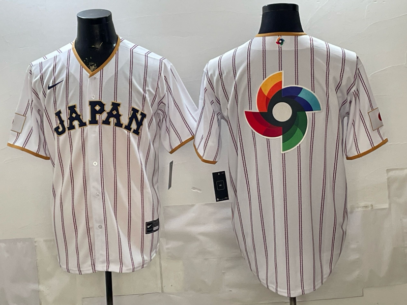 JAPAN National Embroidered Baseball Team 2026 World Cup Team Jersey T-shirt