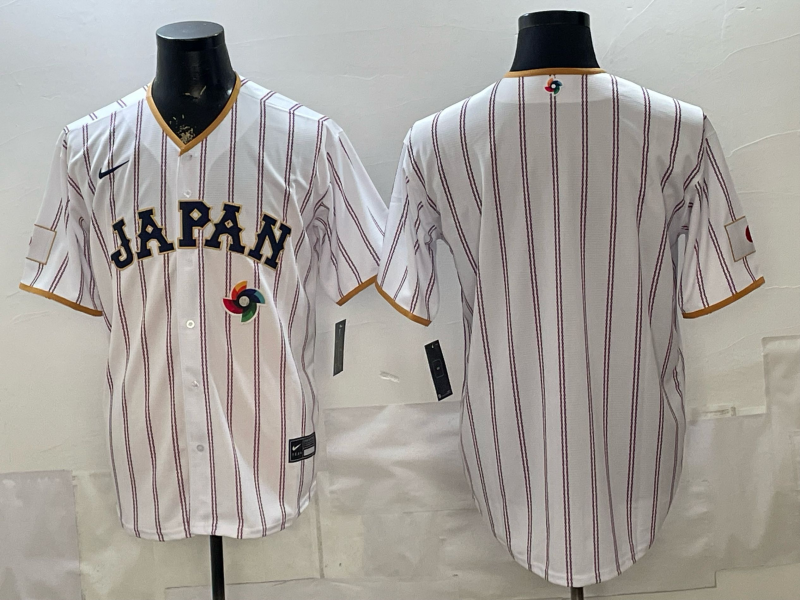 JAPAN National Embroidered Baseball Team 2026 World Cup Team Jersey T-shirt