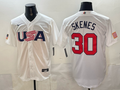 USA National Embroidered Baseball Team 2026 World Cup Team Jersey T-shirt