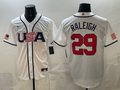 USA National Embroidered Baseball Team 2026 World Cup Team Jersey T-shirt