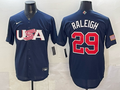 USA National Embroidered Baseball Team 2026 World Cup Team Jersey T-shirt