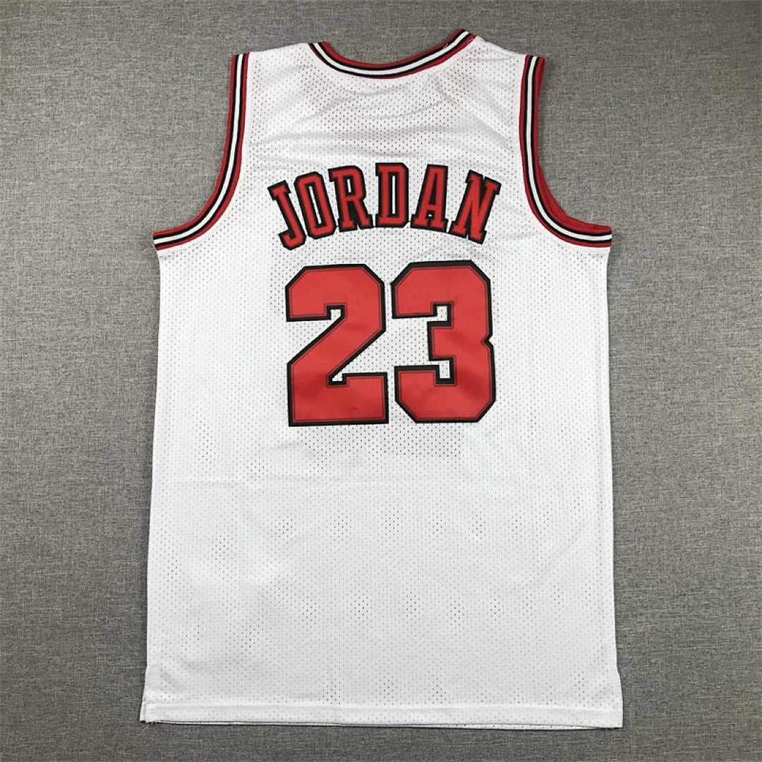 Chicago Bulls Michael Jordan #23 1998 NBA Finals Retro Embroidered Jersey
