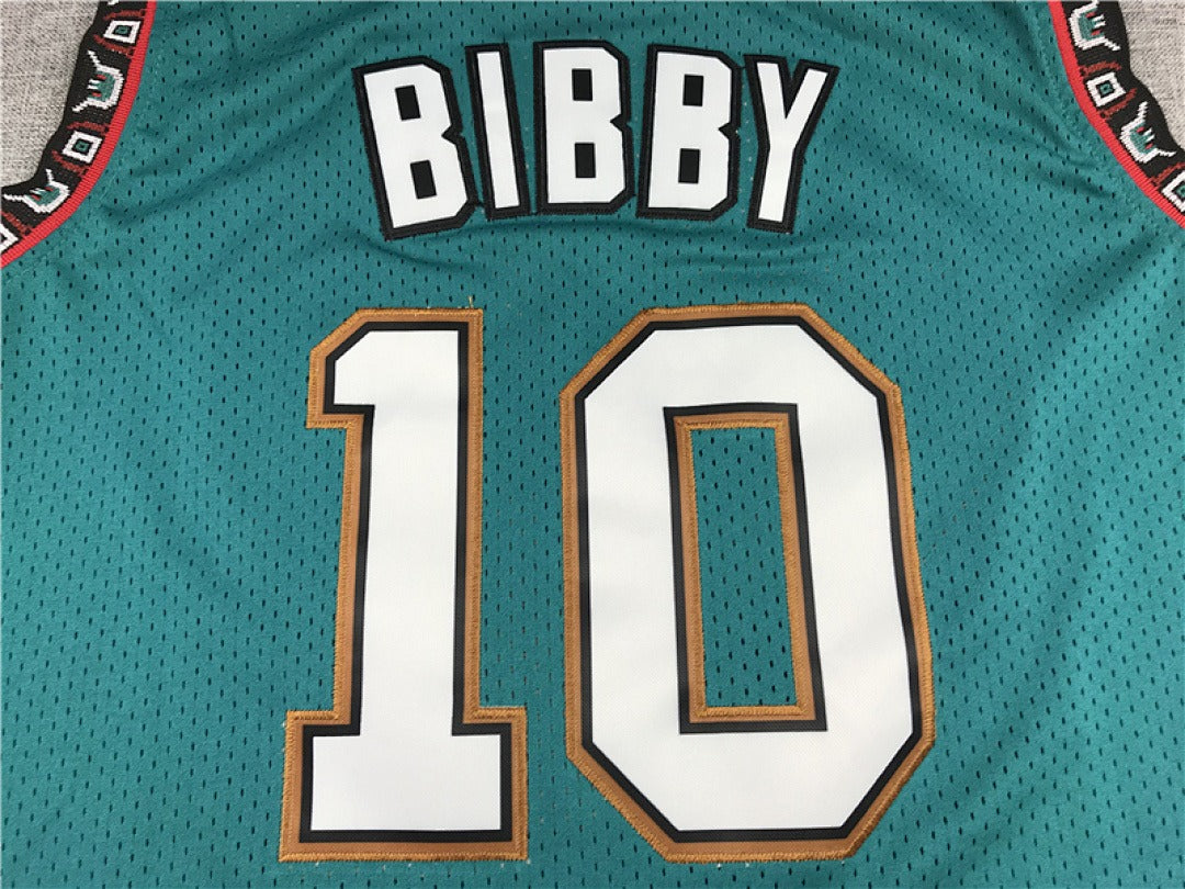 Mike Bibby #10 Memphis Grizzlies NBA Retro Embroidered Jersey – Sizes S-XXXL