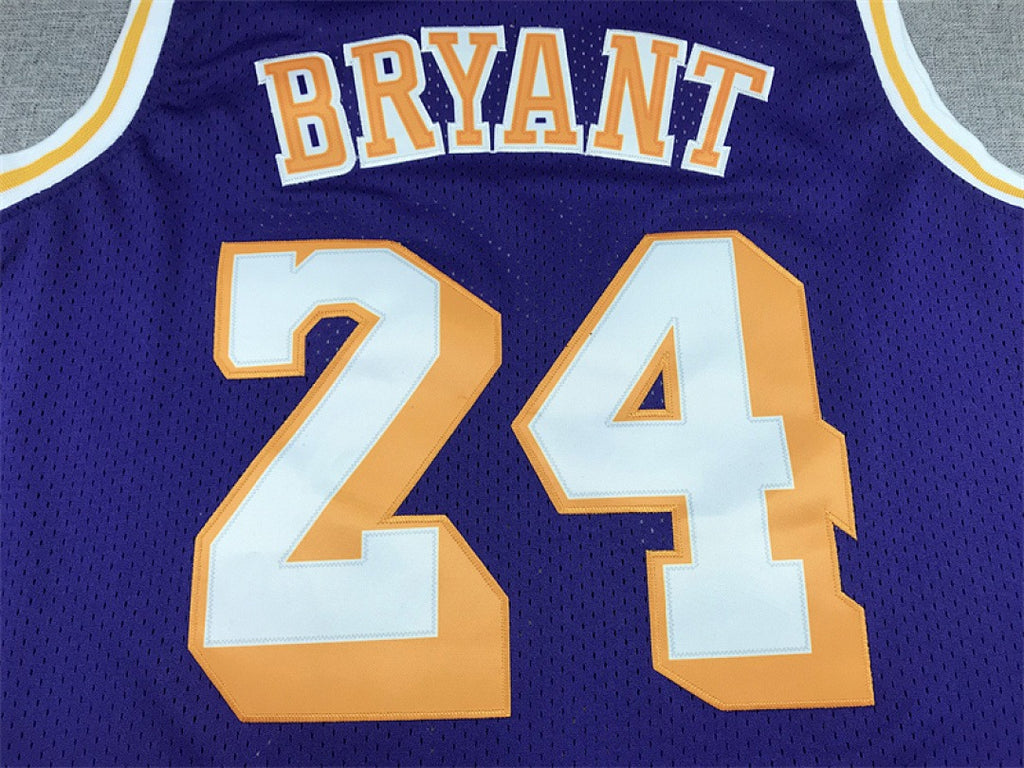 Kobe Bryant #24 Los Angeles Lakers NBA Retro Embroidered Jersey – Sizes S-XXXL