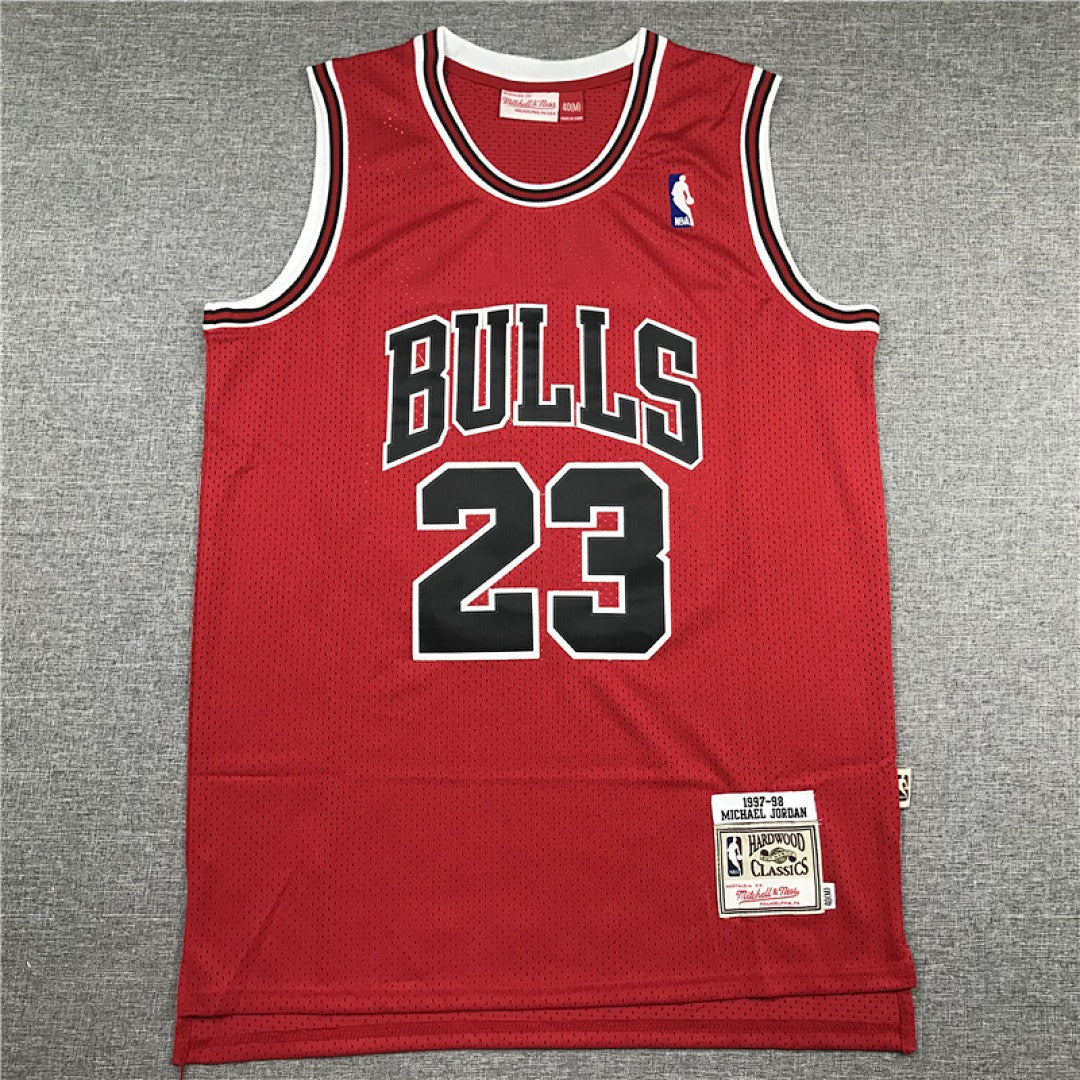 Chicago Bulls #23 Michael Jordan 1998 Retro NBA Jersey – Sizes S–XXXL