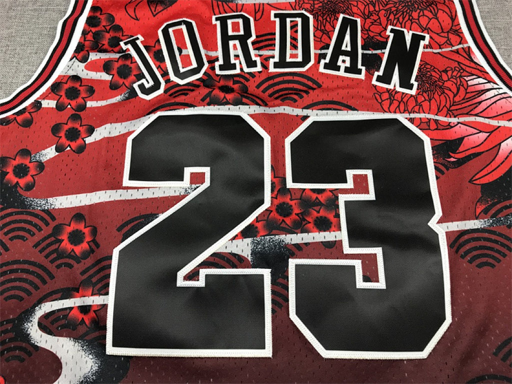 NBA retro Chicago Bulls #23 Jordan jersey