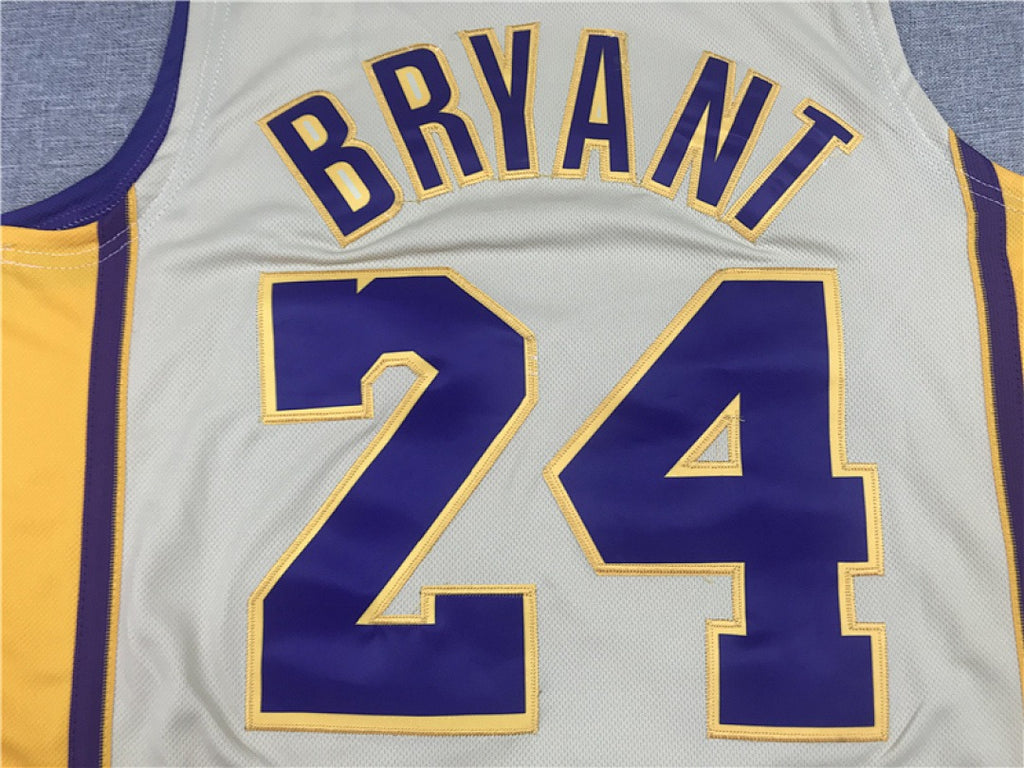 Kobe Bryant #24 Los Angeles Lakers NBA Retro Embroidered Jersey – Sizes S-XXXL