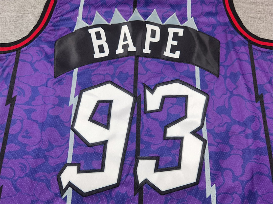 Los Angeles Lakers #93 NBA Retro Collaboration Embroidered Jersey – Sizes S-XXXL