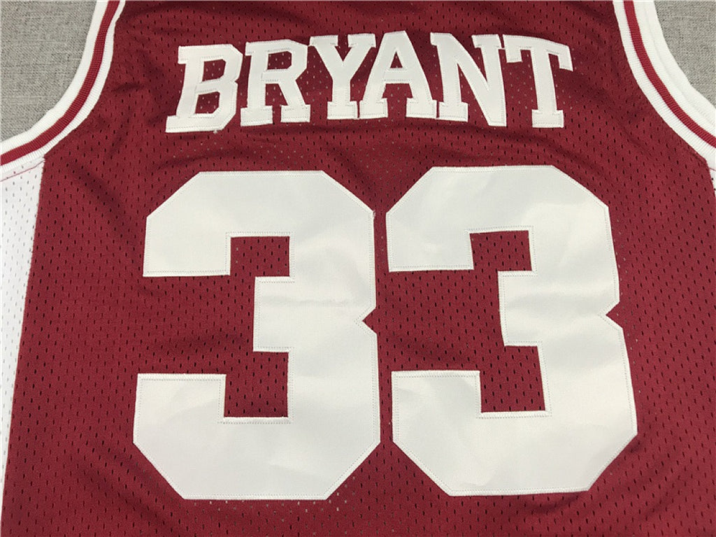 NBA Retro High School Kobe Bryant No. 33 Commemorative Jersey