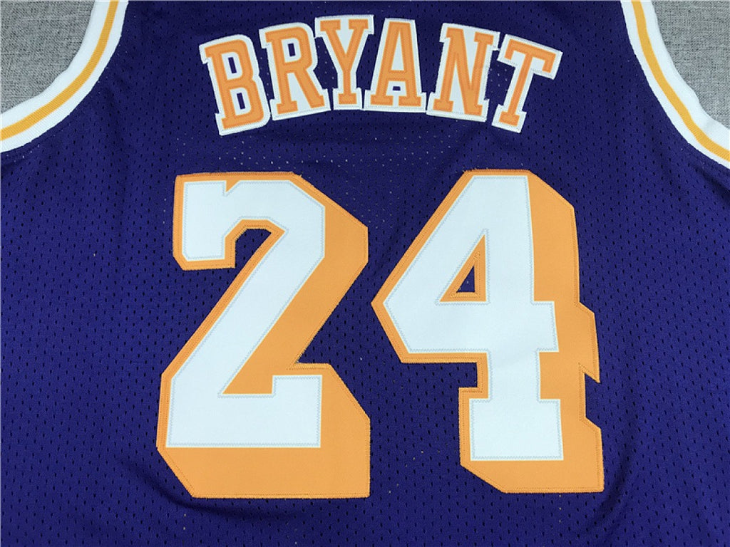 Kobe Bryant #24 Los Angeles Lakers NBA Retro Embroidered Jersey – Sizes S-XXXL