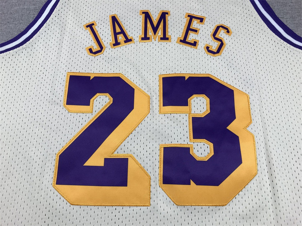 LeBron James #23 Los Angeles Lakers NBA Retro Embroidered Jersey – Sizes S-XXXL
