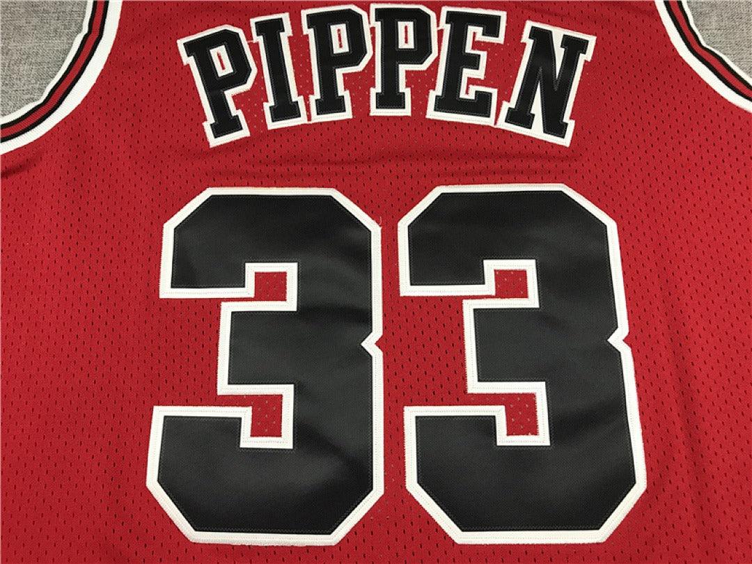 Chicago Pippen #33 NBA Retro Embroidered Jersey – Sizes S-XXXL