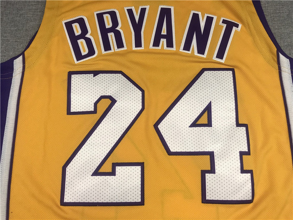 Kobe Bryant #24 Los Angeles Lakers NBA Retro Embroidered Jersey – Sizes S-XXXL