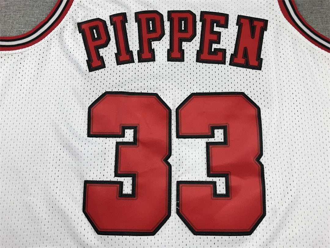 Chicago Pippen #33 NBA Retro Embroidered Jersey – Sizes S-XXXL