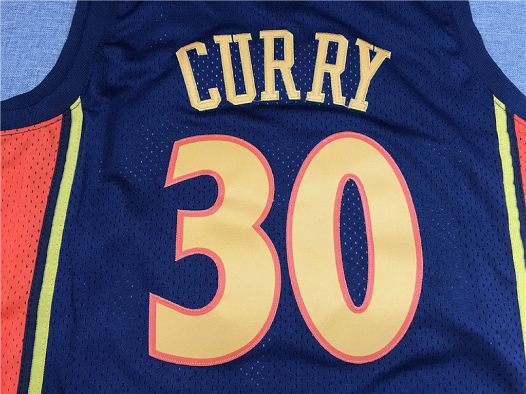 Golden State Warriors #30 Stephen Curry Retro NBA Jersey – Sizes S to XXXL