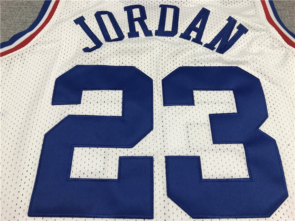 2003 NBA All-Star Game Michael Jordan #23 Retro Embroidered Jersey