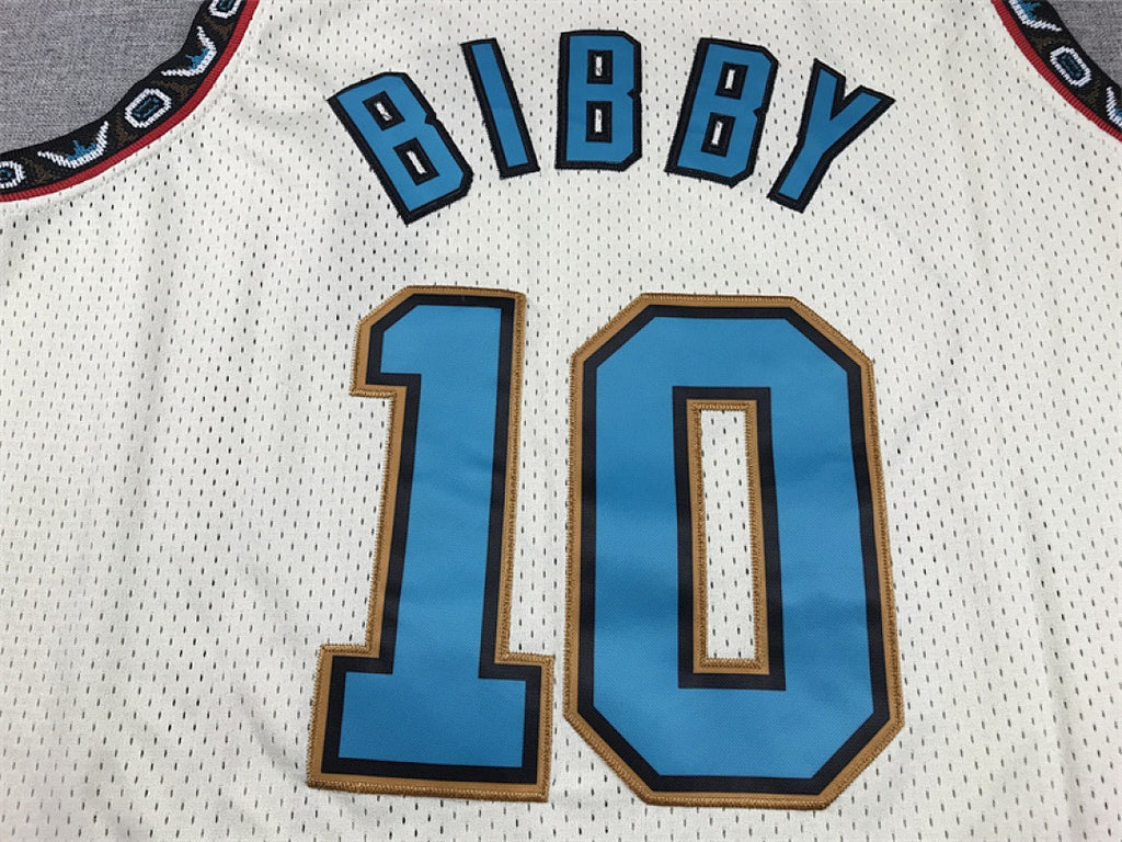 Mike Bibby #10 Memphis Grizzlies NBA Retro Embroidered Jersey – Sizes S-XXXL