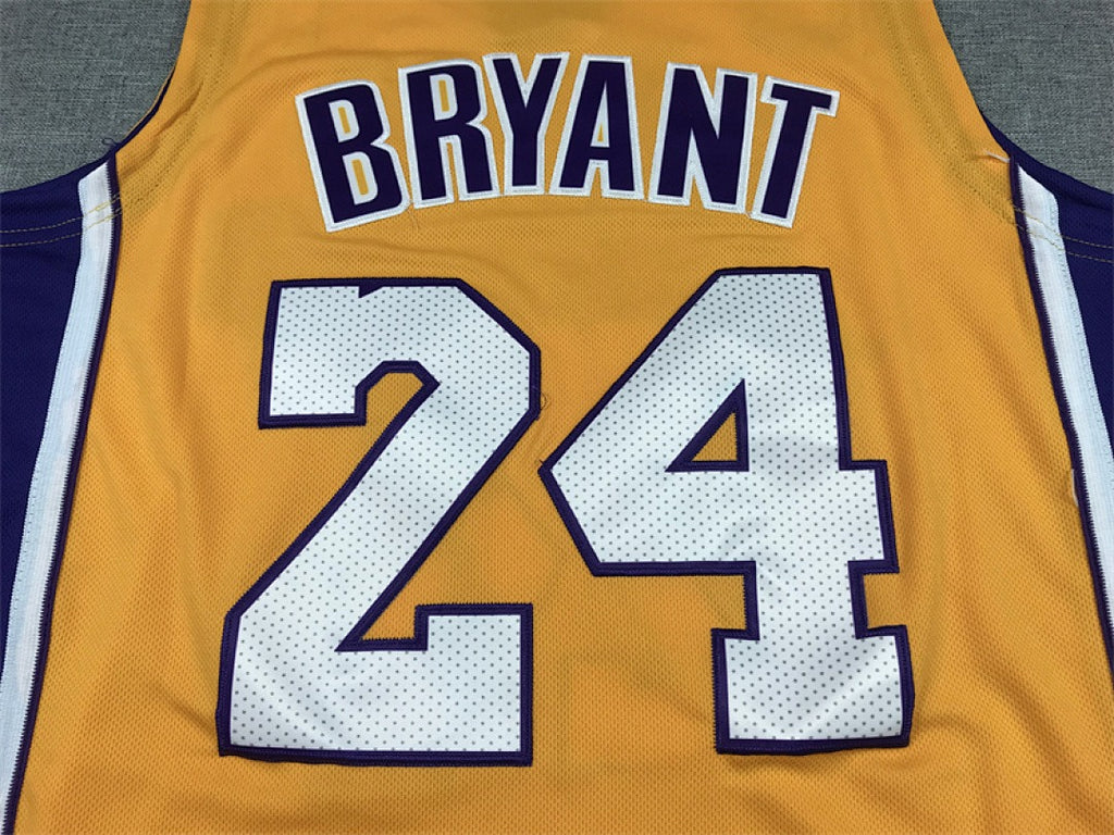 Kobe Bryant #24 Los Angeles Lakers NBA Retro Embroidered Jersey – Sizes S-XXXL
