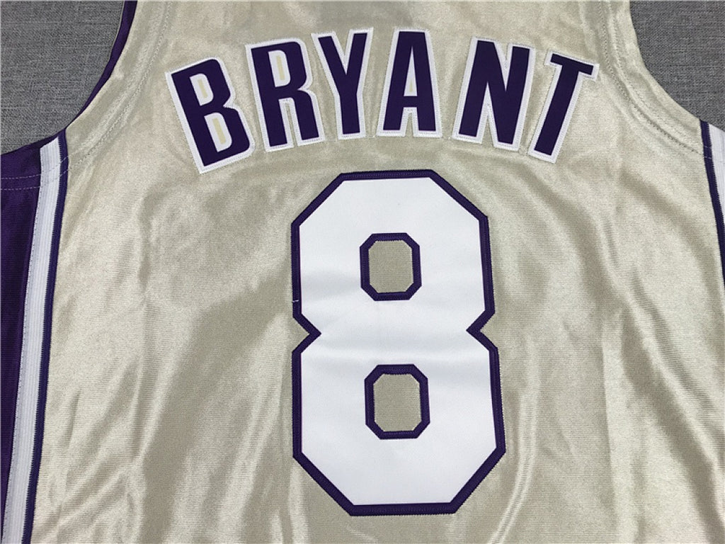 NBA Retro Los Angeles Lakers Kobe Bryant Hall of Fame Jersey #8