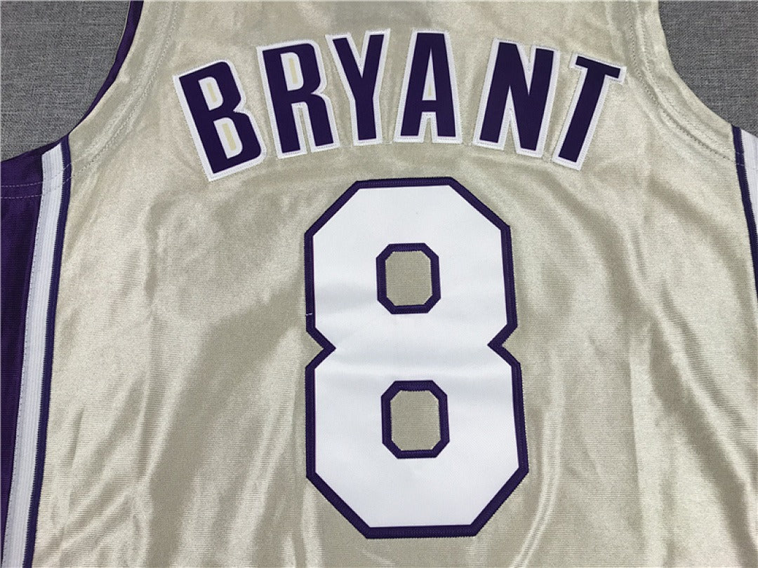 NBA Retro Los Angeles Lakers Kobe Bryant Hall of Fame Jersey #8