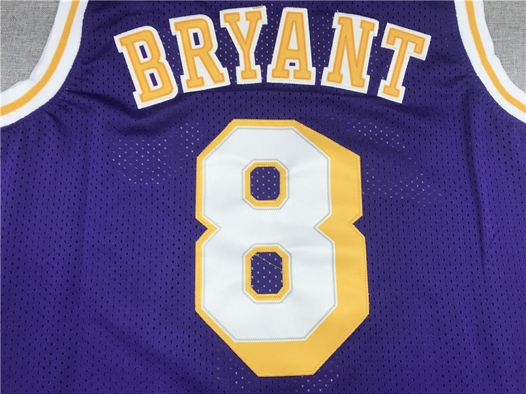 Los Angeles Lakers Kobe Bryant #8 1998 NBA All-Star Game Retro Embroidered Jersey – Sizes S-XXXL