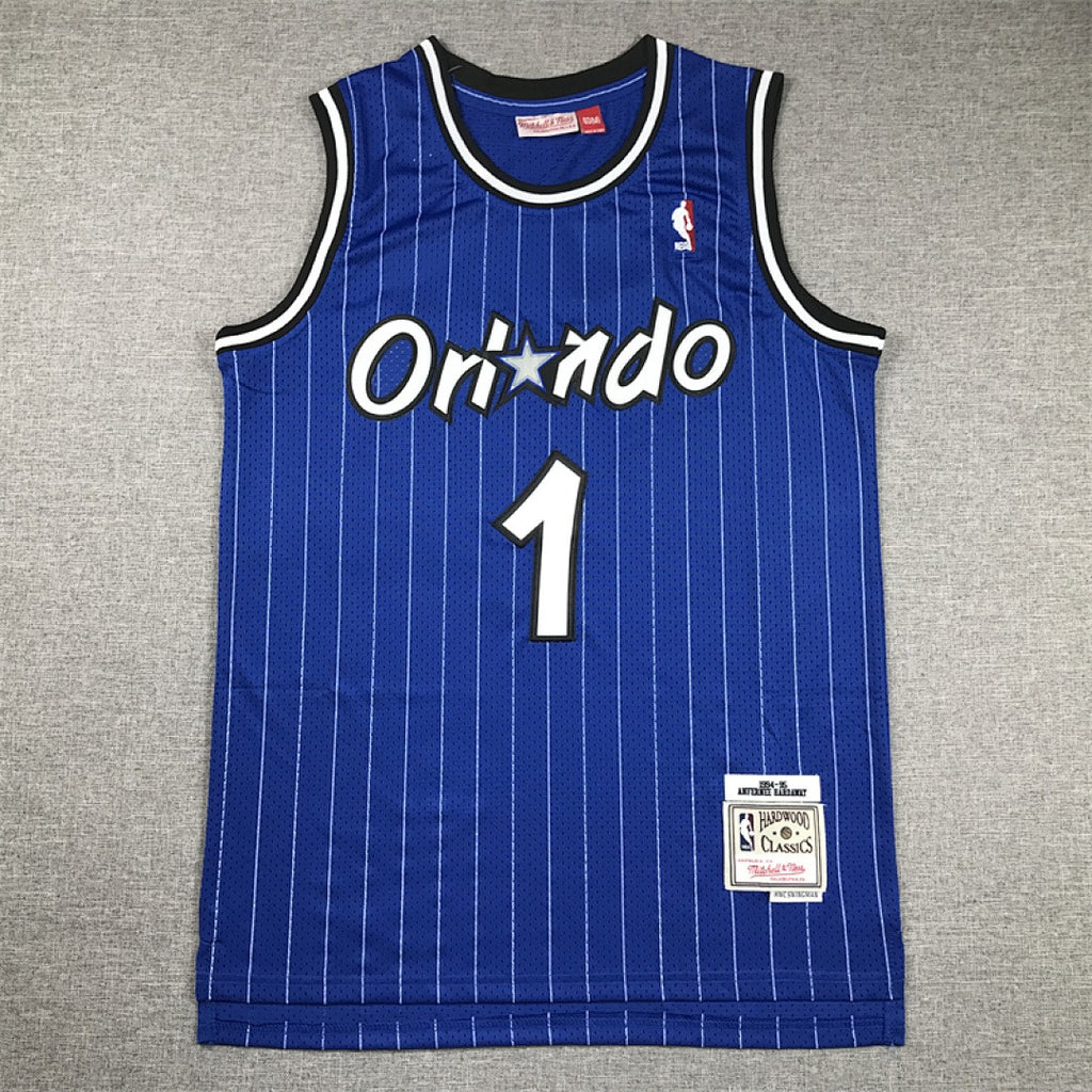 Orlando Magic #1 Penny Hardaway Retro NBA Jersey – Sizes S–XXXL