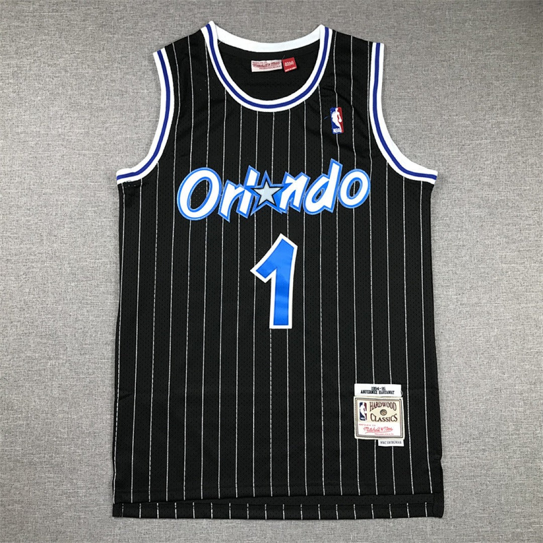 Orlando Magic #1 Penny Hardaway Retro NBA Jersey – Sizes S–XXXL