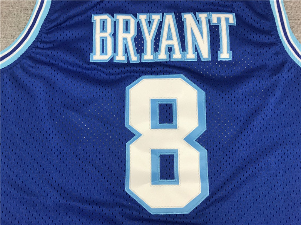 Los Angeles Lakers Kobe Bryant #8 NBA Retro Embroidered Jersey – Sizes S-XXXL