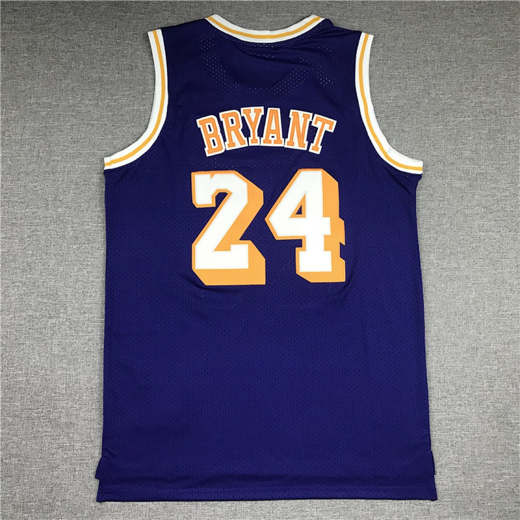 Kobe Bryant #24 Los Angeles Lakers NBA Retro Embroidered Jersey – Sizes S-XXXL