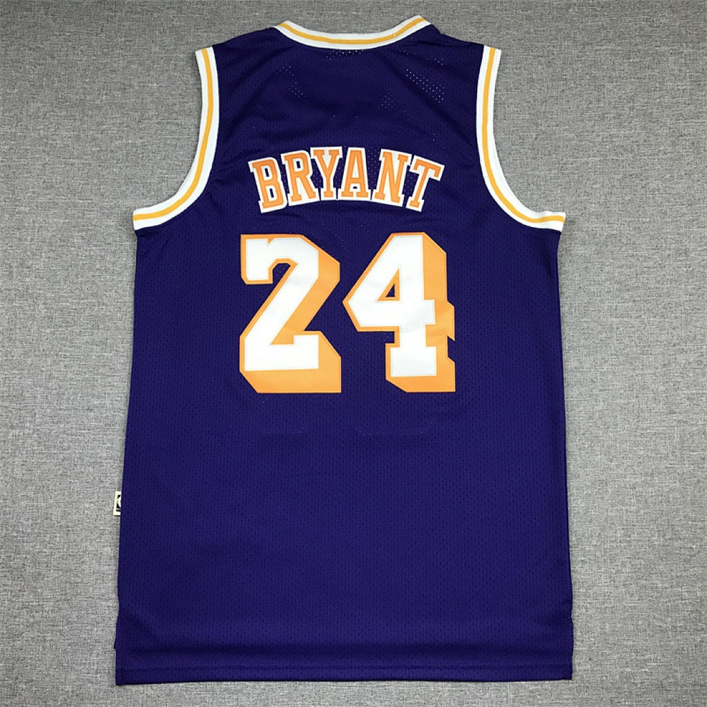 Kobe Bryant #24 Los Angeles Lakers NBA Retro Embroidered Jersey – Sizes S-XXXL