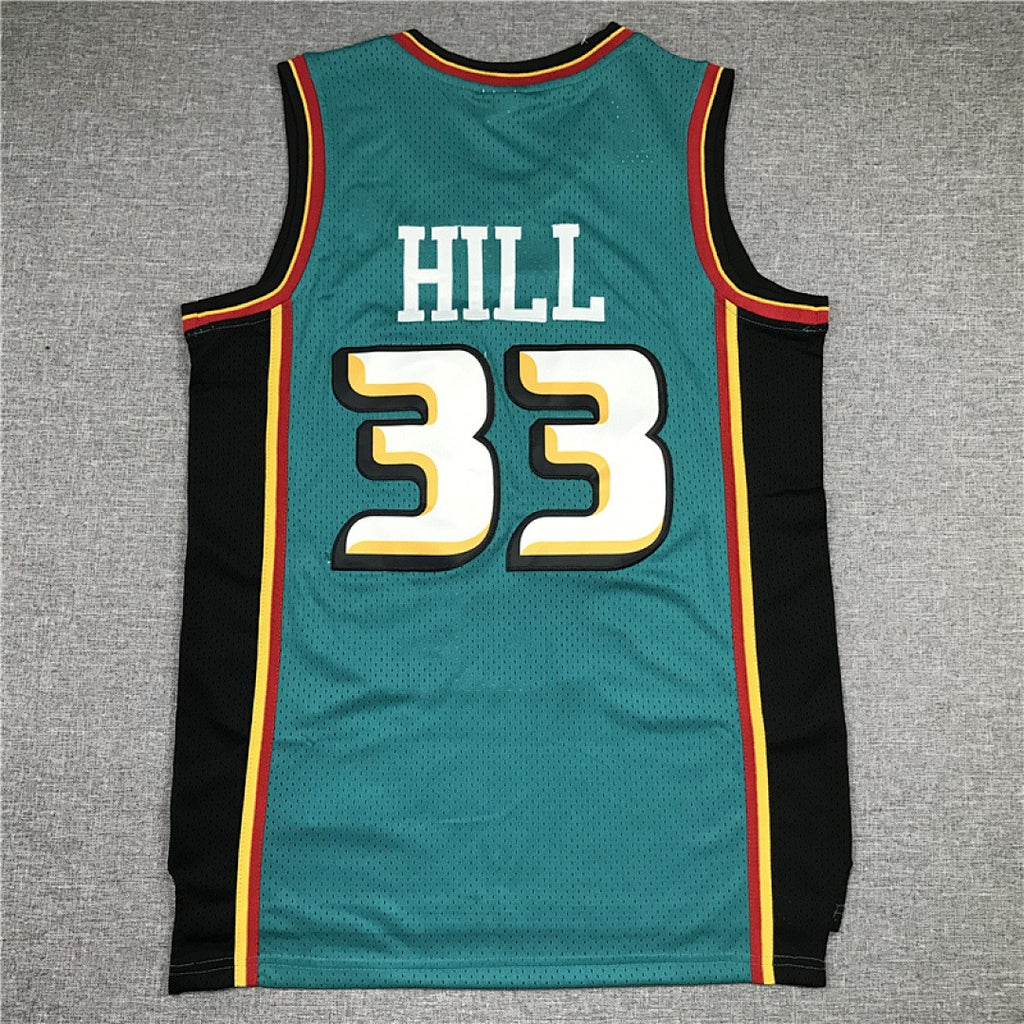 Grant Hill #33 Detroit Pistons NBA Retro Jersey