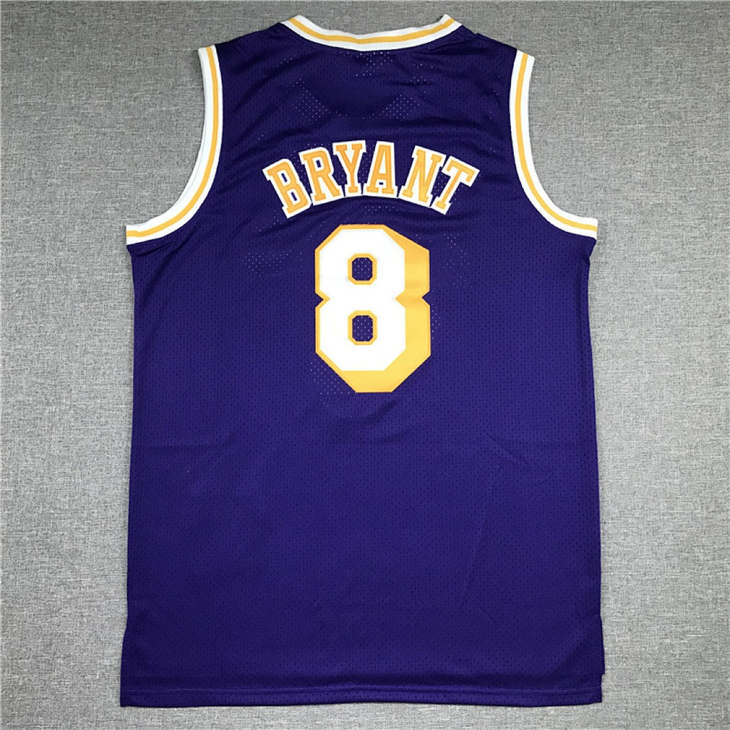 Kobe Bryant #8 Los Angeles Lakers NBA Retro Embroidered Jersey – Sizes S-XXXL