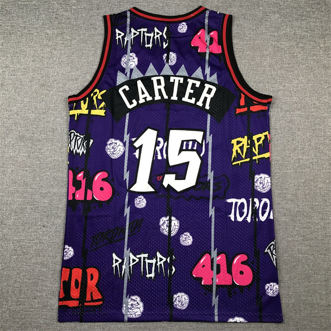 Vince Carter #15 Toronto Raptors Retro NBA Jersey