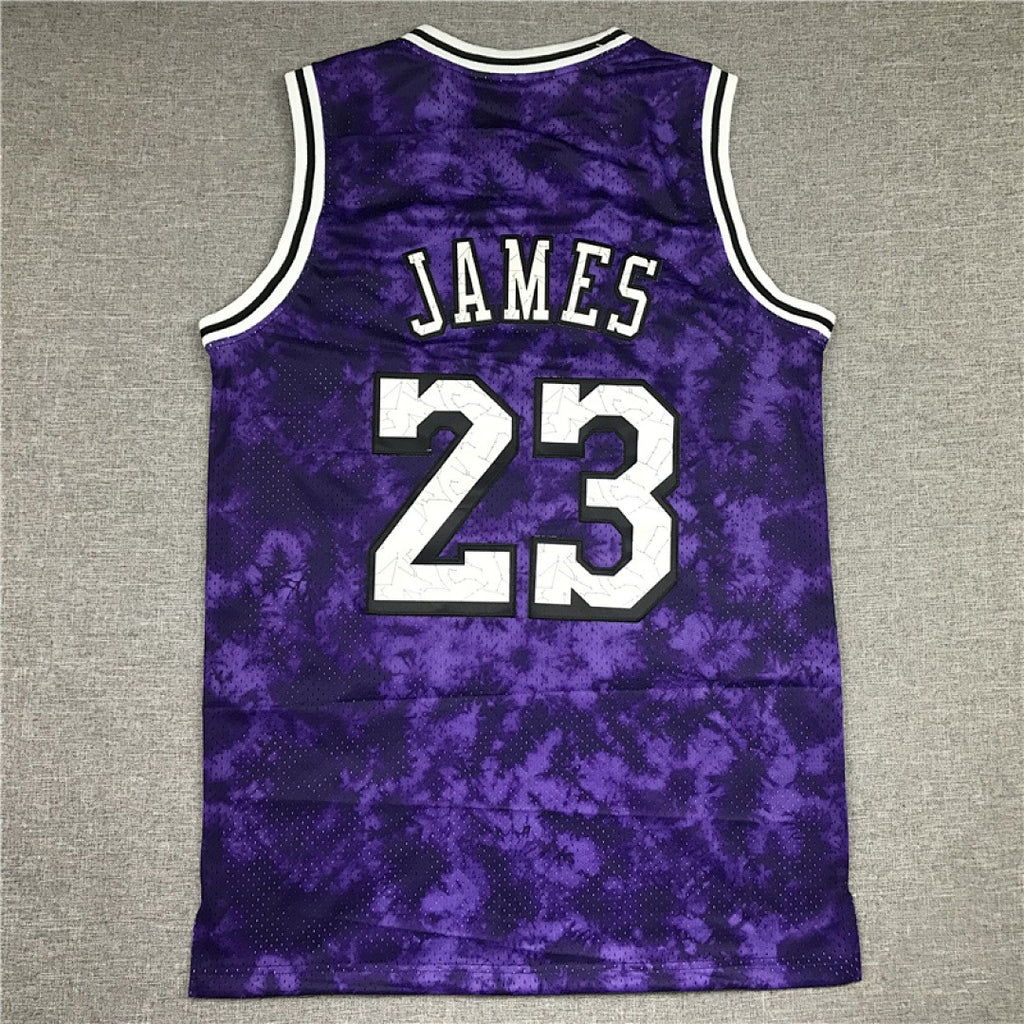 LeBron James #23 Los Angeles Lakers NBA Retro Embroidered Jersey – Sizes S-XXXL