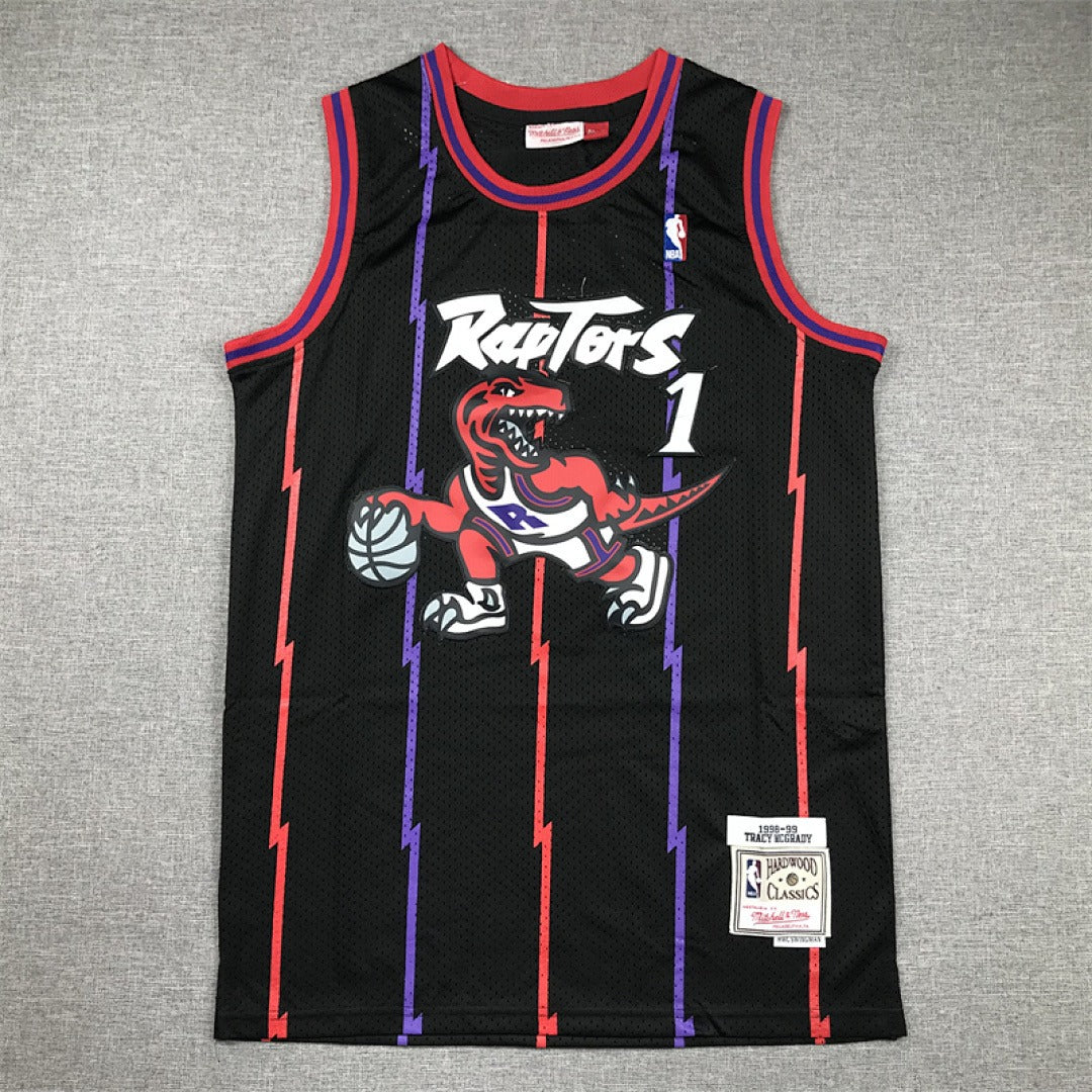 Tracy McGrady #1 Toronto Raptors Retro NBA Jersey – Sizes S–XXXL