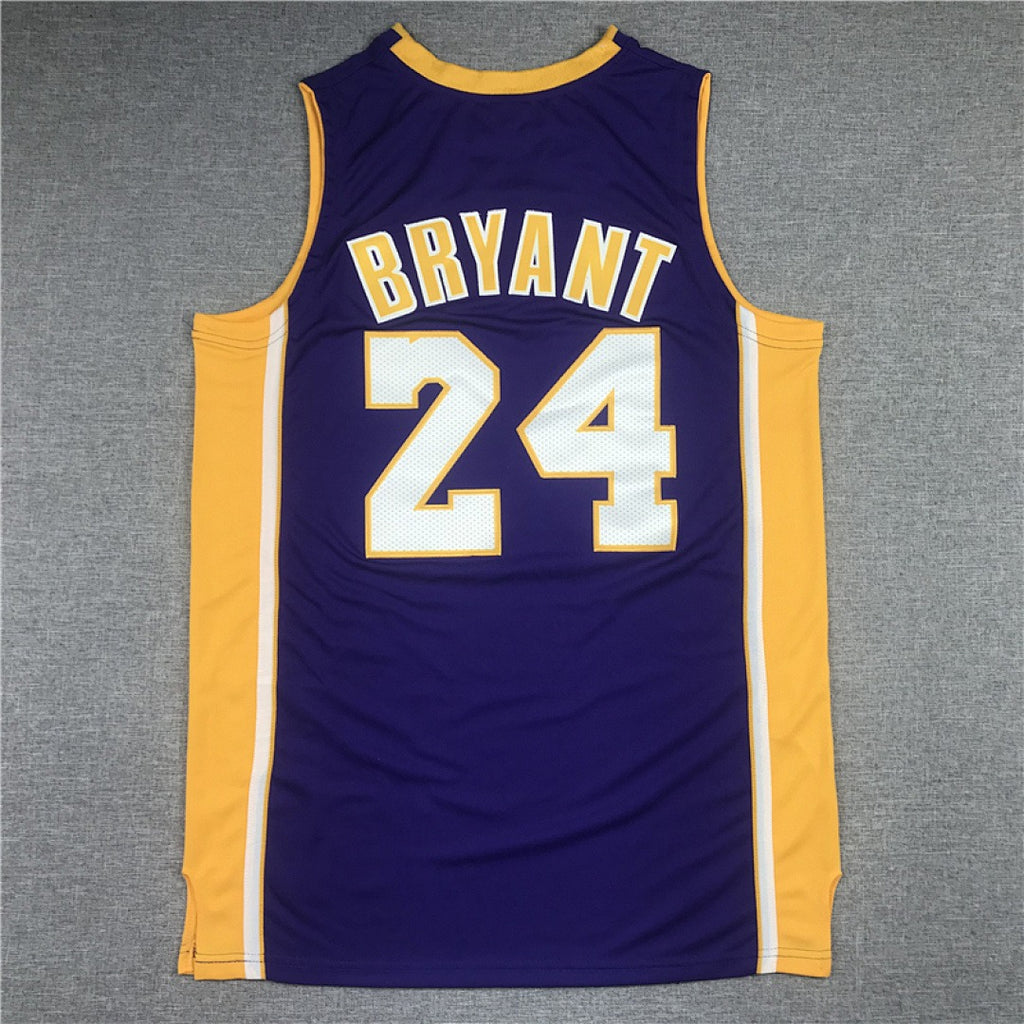 Kobe Bryant #24 Los Angeles Lakers NBA Retro Embroidered Jersey – Sizes S-XXXL
