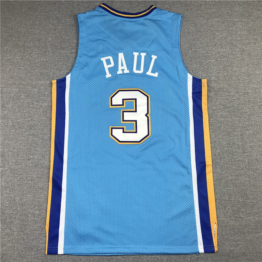 Chris Paul #3 Charlotte Hornets NBA Retro Embroidered Jersey – Sizes S-XXXL