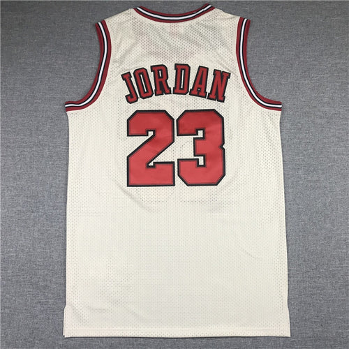 Chicago Jordan #23 NBA Retro Embroidered Jersey – Sizes S-XXXL