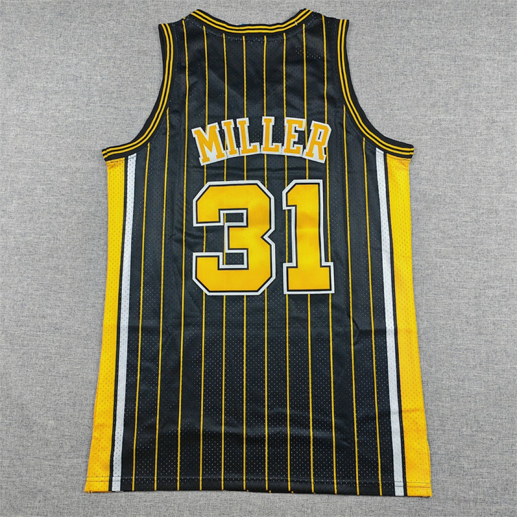 Reggie Miller #31 Indiana Pacers NBA Retro Embroidered Jersey