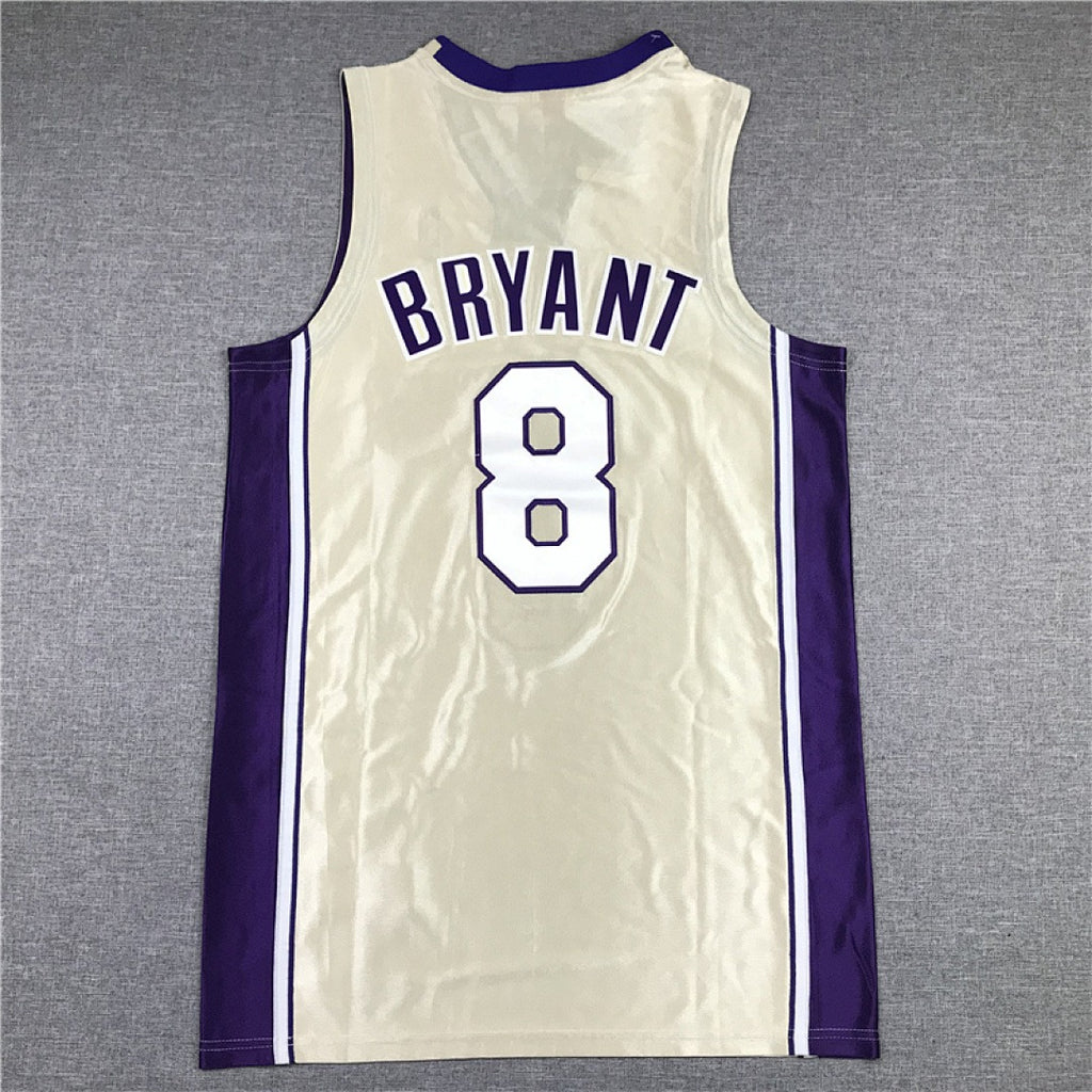 NBA Retro Los Angeles Lakers Kobe Bryant Hall of Fame Jersey #8