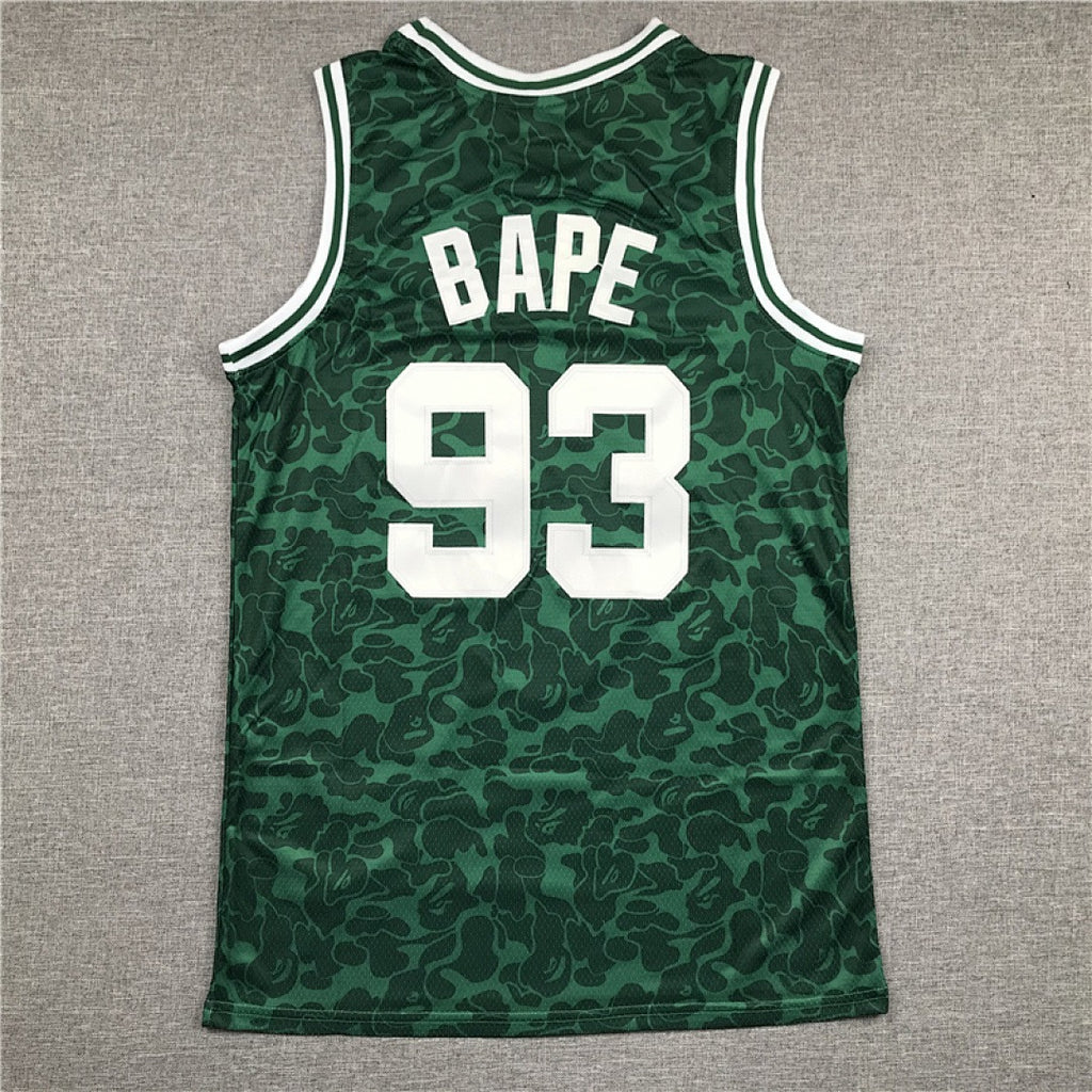 Boston Celtics #93 NBA Retro Collaboration Embroidered Jersey